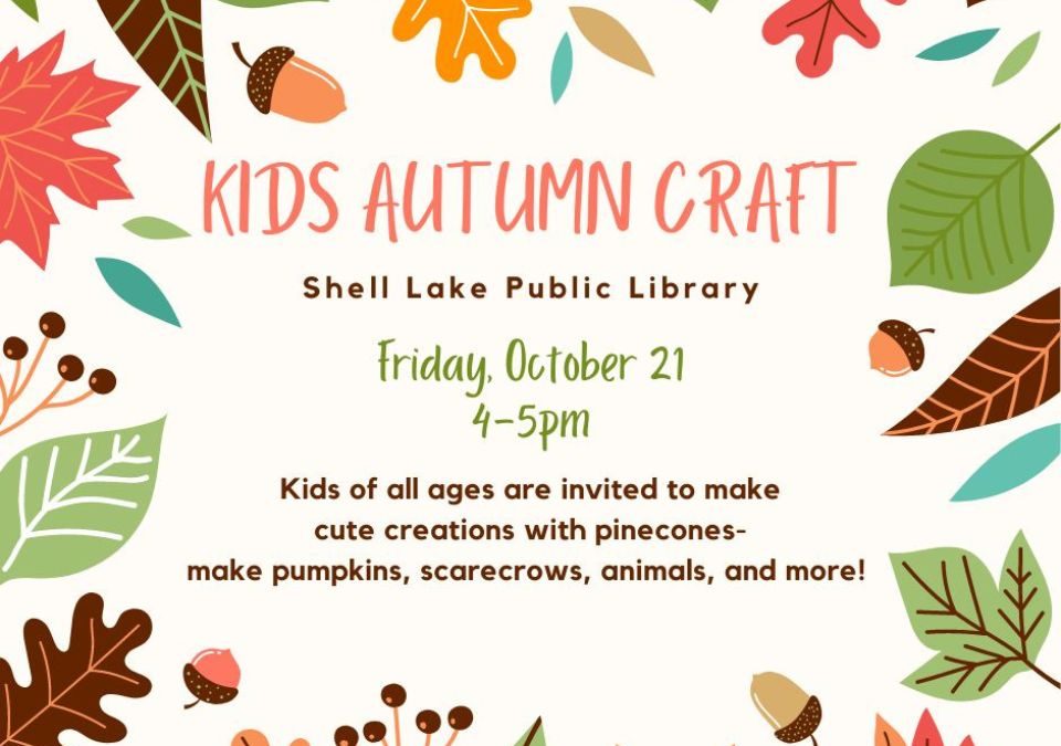 Kids Autumn Craft Oct. 21