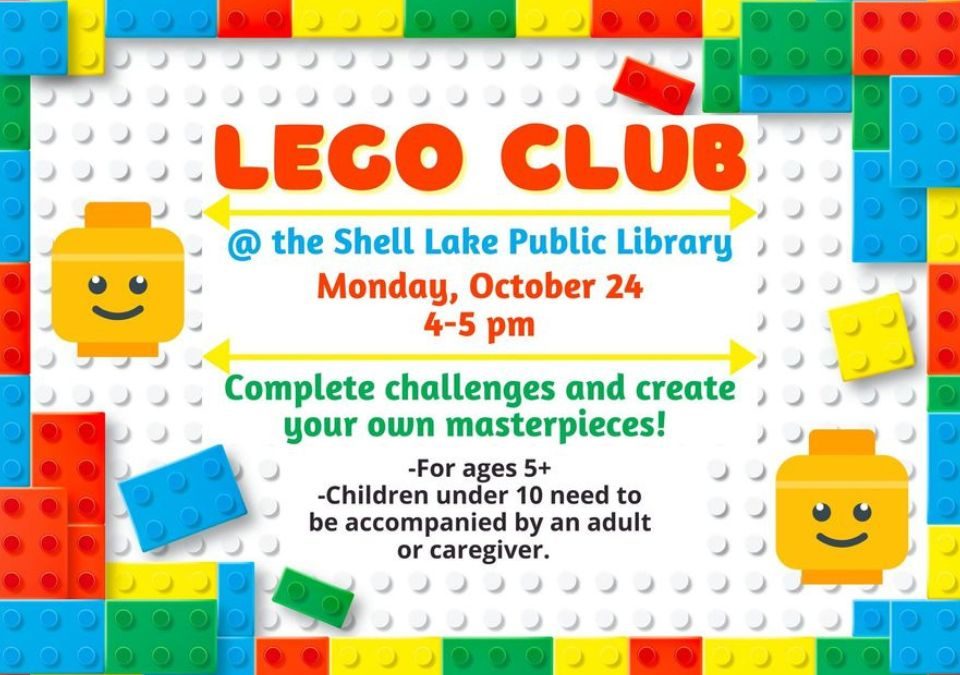 Lego Club Oct. 24
