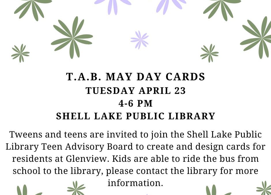 May Day Cards with T.A.B.