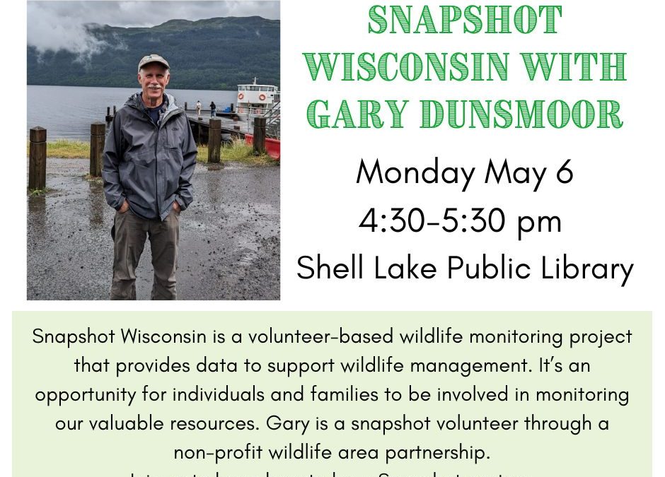 Snapshot Wisconsin with Gary Dunsmoor