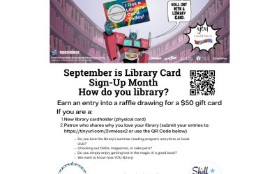 Library Card Sign-Up Month