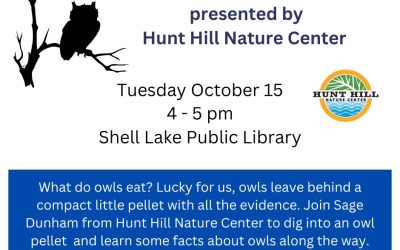 The Secret Life of Owls with Hunt Hill Nature Center