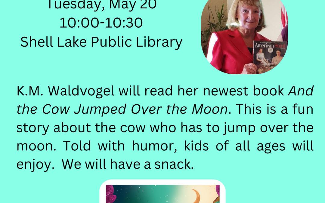 Story Time Tuesday with Special Guest: Local Author K.M. Waldvogel